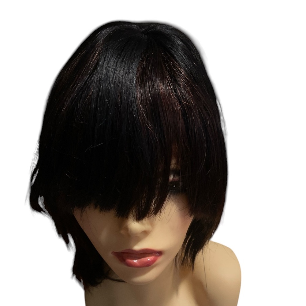 Human hair wig. Style  H/H Tyra color F1b/33 with option to buy different color